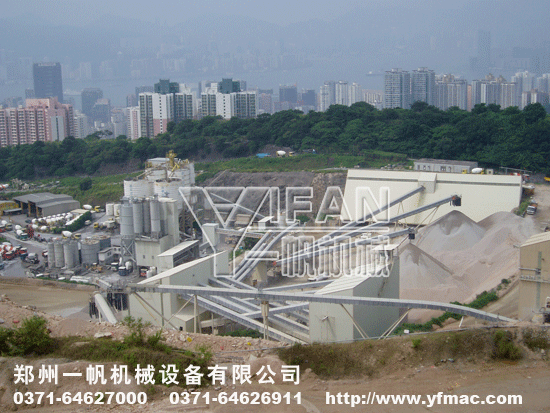 香港嘉華砂石生產線
